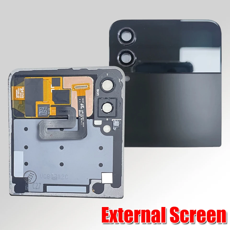 Pantalla externa AMOLED de 1.9" para Samsung Z Flip3 5G, LCD pequeño SM-F711 SM-F711B F711, pantalla táctil digitalizador reemplazo 5