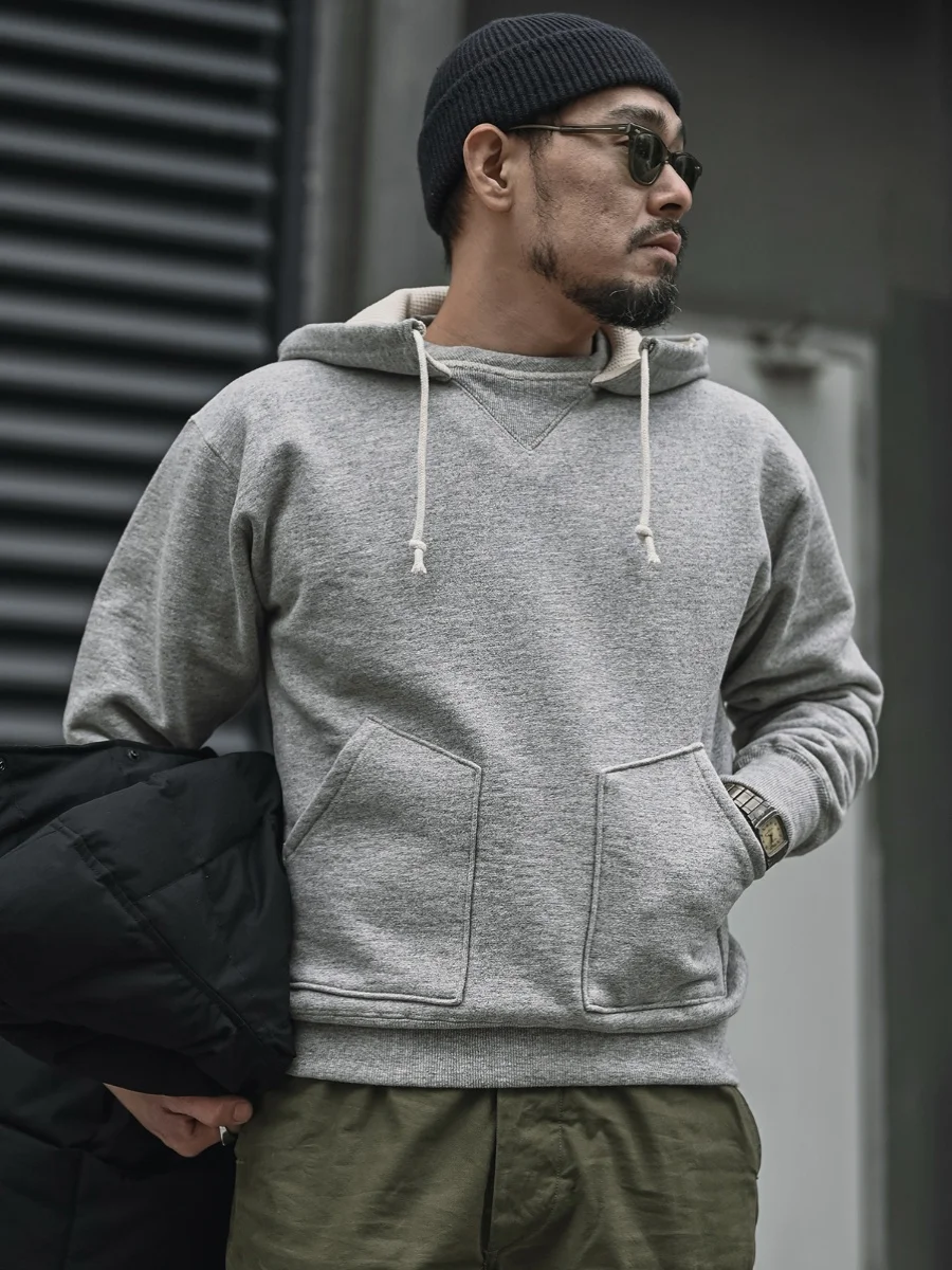 

Красная толстовка Red Bronson Heavyweight Fce с капюшоном, пуловер с капюшоном, американская молодежная одежда прямого кроя