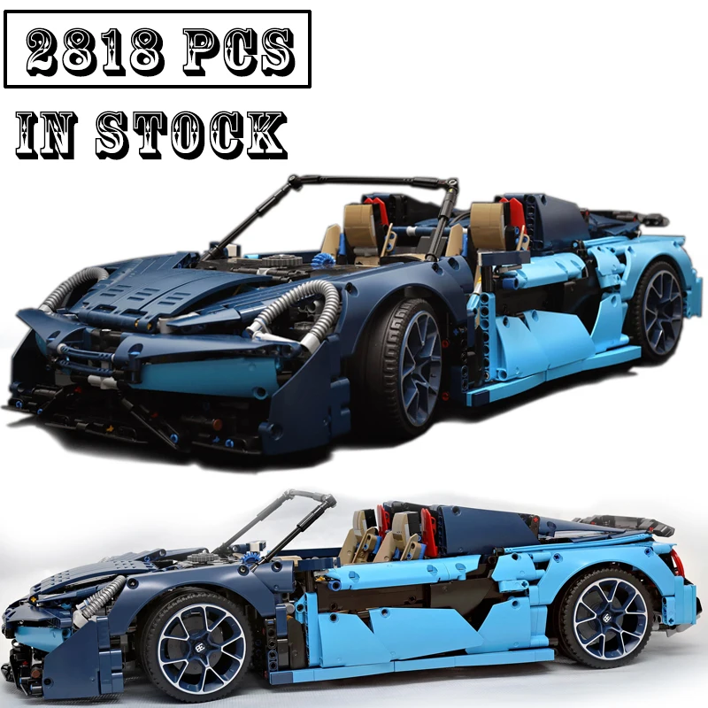 

New Moc 570S V-8 Technical Building Blocks Kit Racing Car Sport Supercar Model Bricks Toys Children Christmas Birthday Gift Set