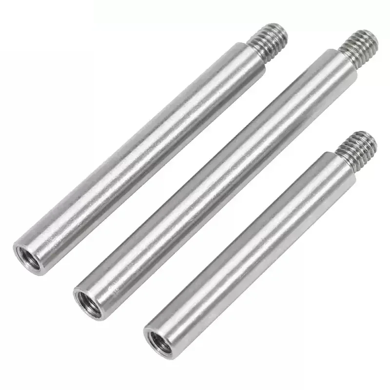 M2 M2.5 M3 M4 M5 M6 304 Stainless Steel Threaded Pillar Male to Female Round Screw PCB Standoff Spacer Single Head Column