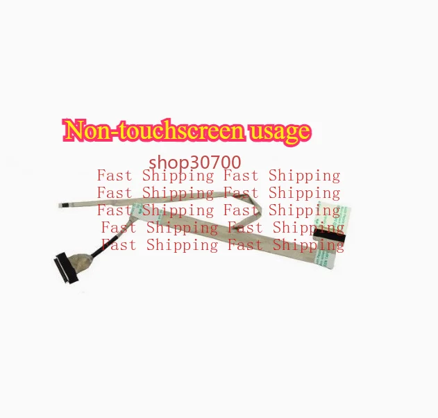 A=FOR original DELL 15R N5110 V3550 M5110 M511R Notebook Screen Cable, Screen Ribbon Cable 03G62X Non-touchscreen usage