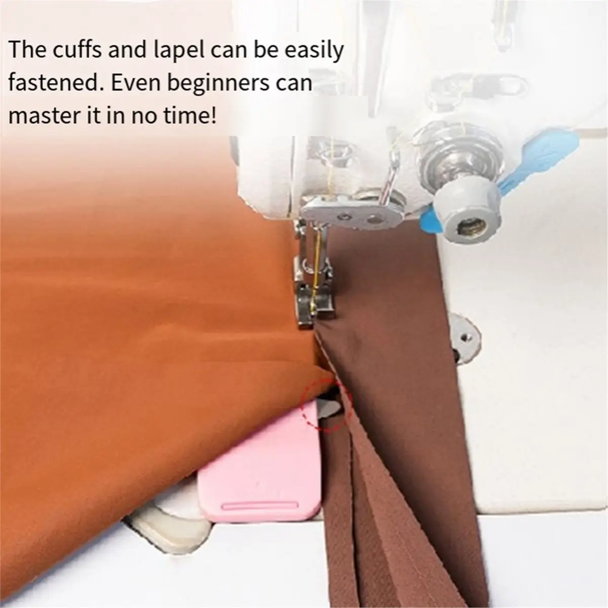 New Multifunctional Magnetic Seam Guide, Built-in Seam Ripper & Edge Guide, Dual-Scale Marking Sewing Machine Guide