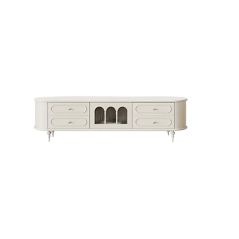 Luxury Light Universal Tv Stand Living Room Modern Glass House White Tv Table Nordic Floor Designer Fernsehen Tisch Furniture
