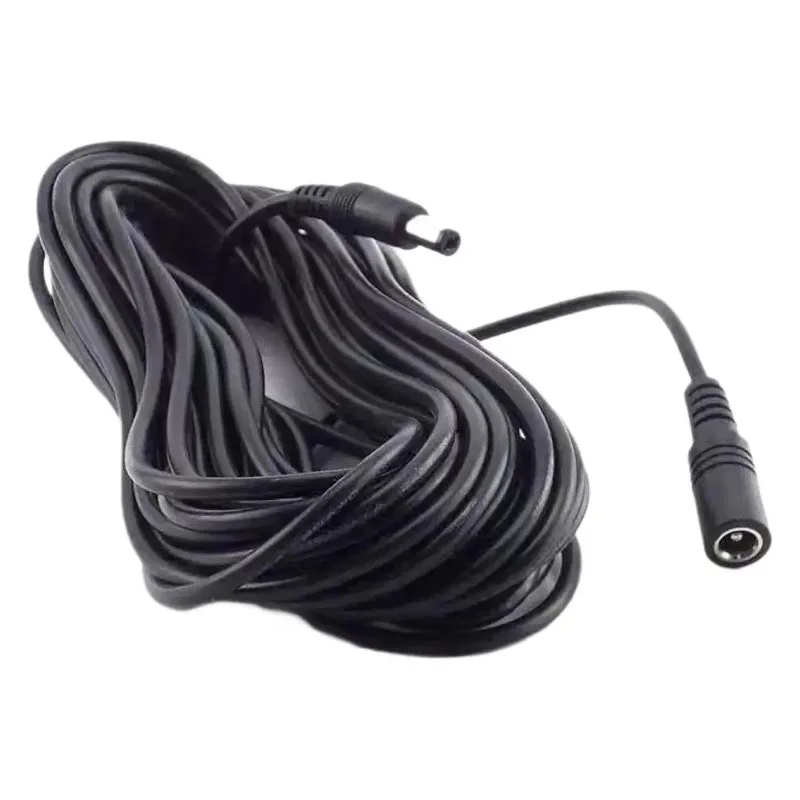 

Кабель-удлинитель питания DC12V 2A 5.5x2.1мм для проектора, камеры, роутера, 0.5мм²