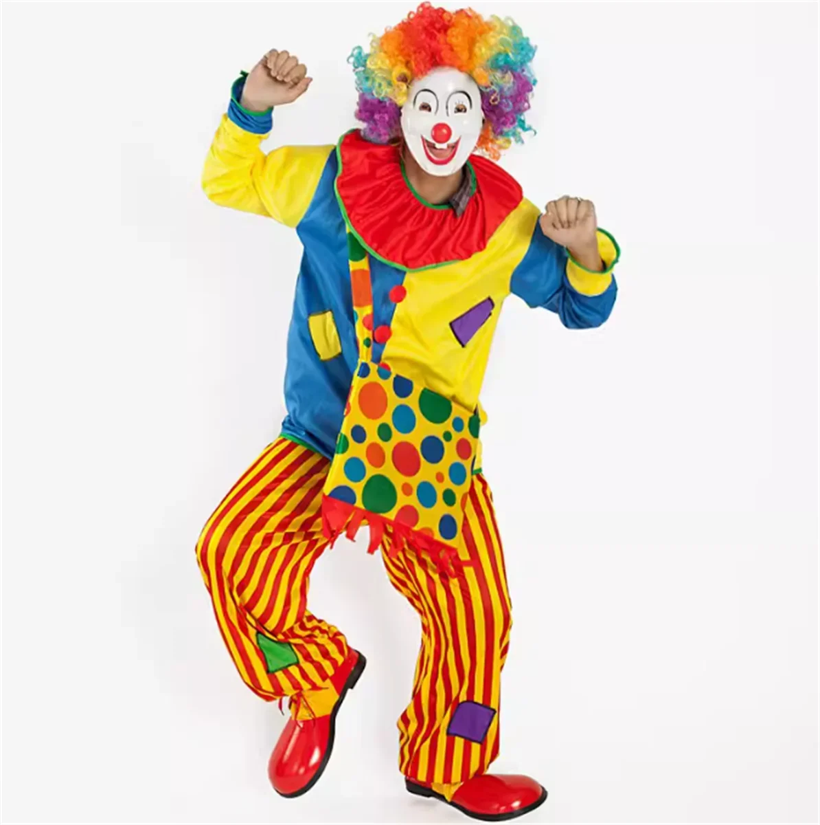 

2026 Halloween ball performance clown costume