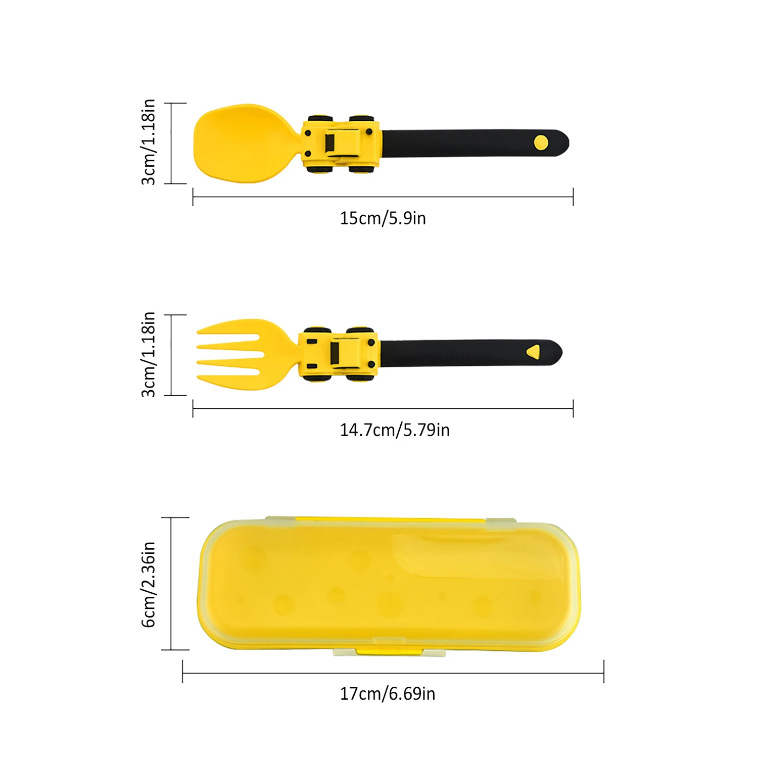 Mother Kids Things for Baby Complementary Feeding Utensils Children\'s Dishware Babies Cutlery Spoon Tableware Fork Stuff Solid