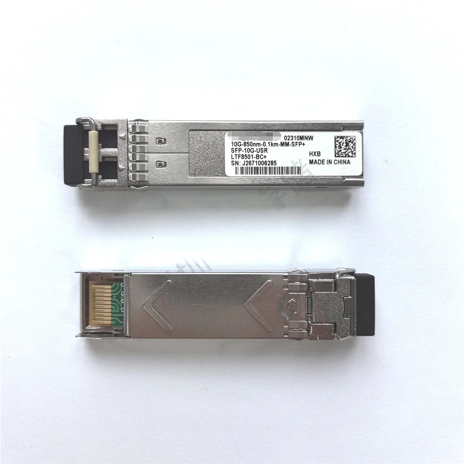 

For Huawei 02310MNW 10G 850NM 0.1km Gigabit Multimode SFP-10G-USR Optical Module