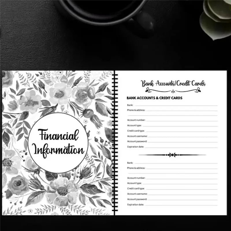 QWE-I'm Dead Now What Planner Death Planner 노트 참신 End Of Life Planner 노트 문구 용품