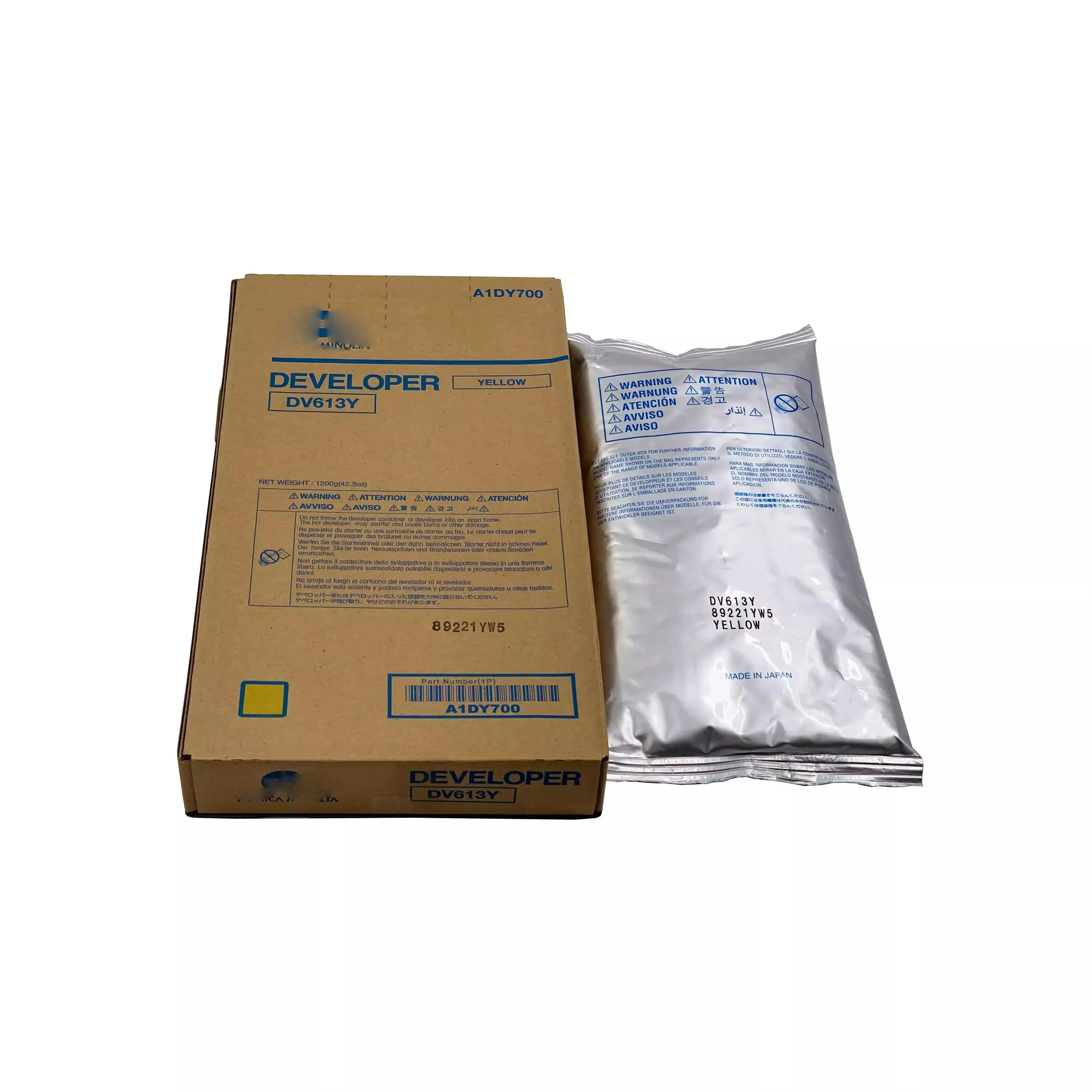 DV613 Original New Developer for Konica Minolta C6000 C7000 C8000