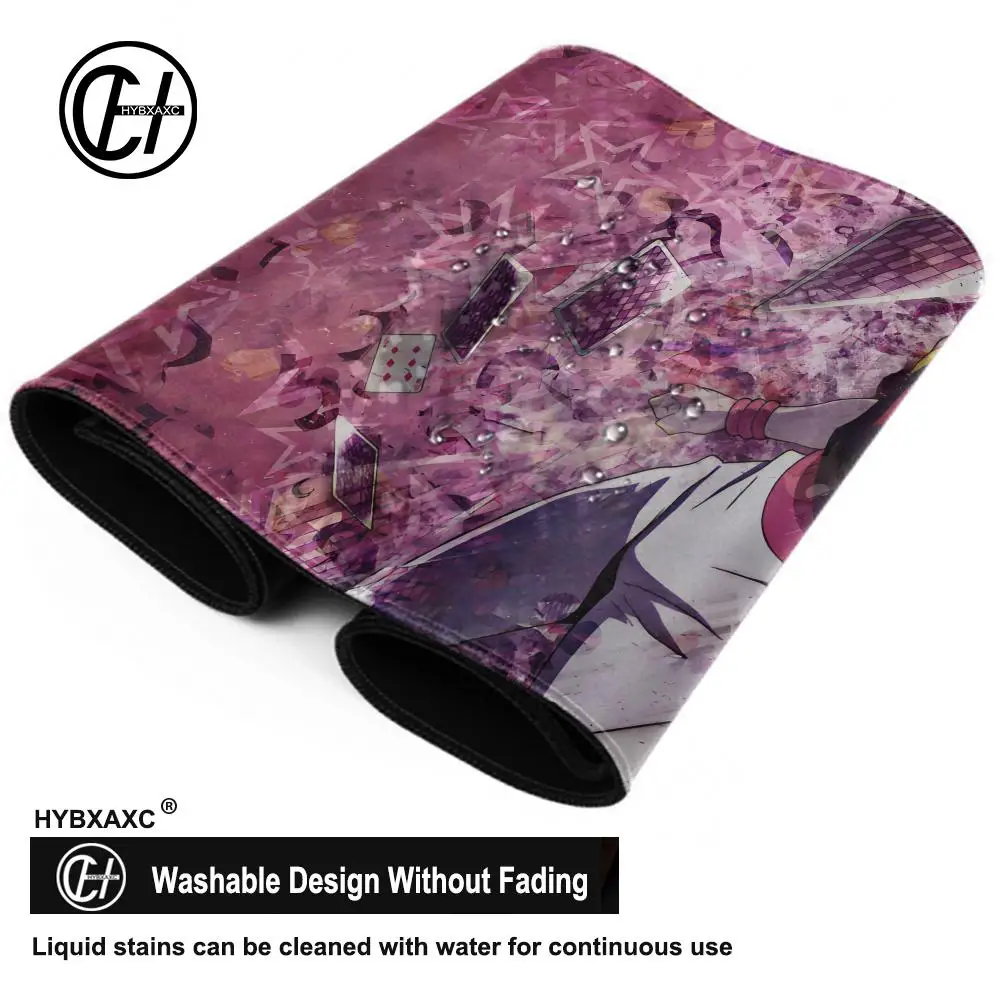 Computer Gaming Accessoires Muismat Kantoor PC Muismat Toetsenbord Pad H-hunter x H-hunter Hisoka Bureau Decoracion Anime Bureau Mat