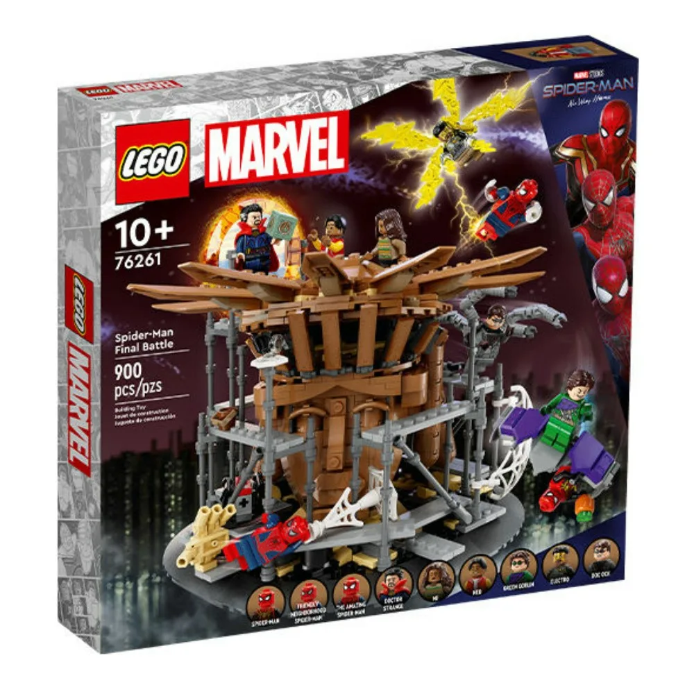 LEGO Marvel Spider-Man Final Battle 76261 Building Toy Set Collectible The Climax of The Spider-Man: No Way Home Movie