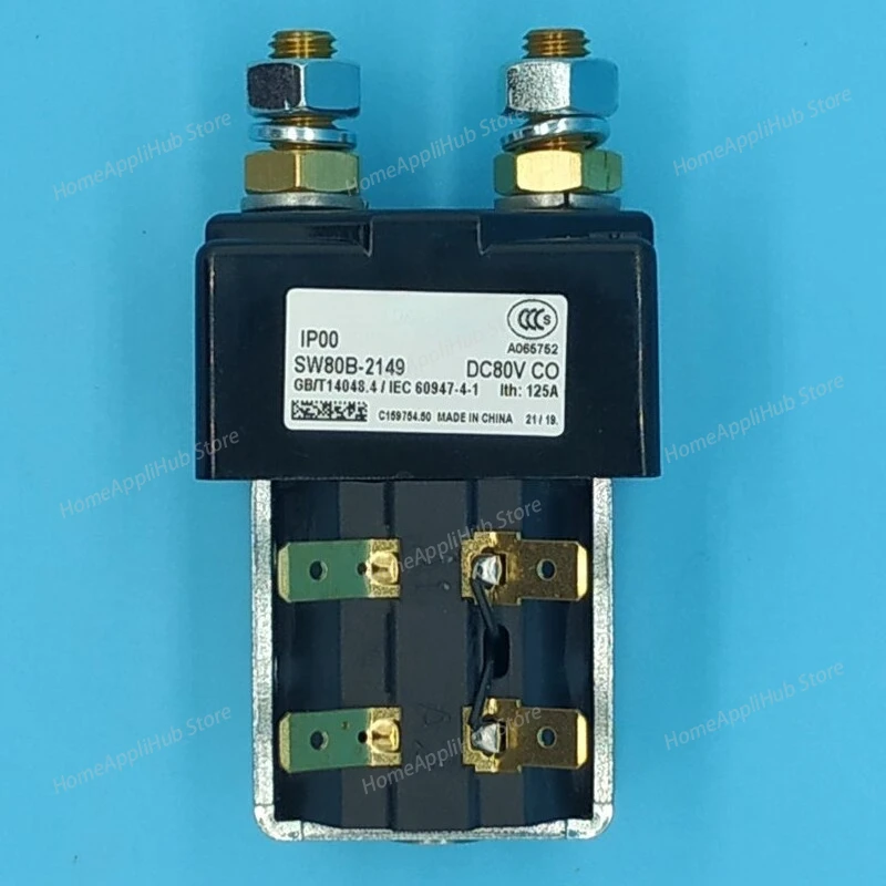 

Главный контактор SW80B-2149 Контактор постоянного тока 80 В Механическое оборудование Электромагнитный клапан Притяжение переключателя