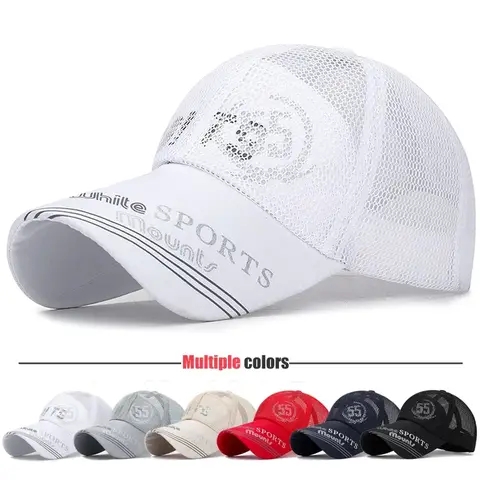 Outdoor Travel Wide-Brimmed Mesh Baseball Cap,Sun Protection Sun Hat,UV Protection Dad Hats,Trucker Caps