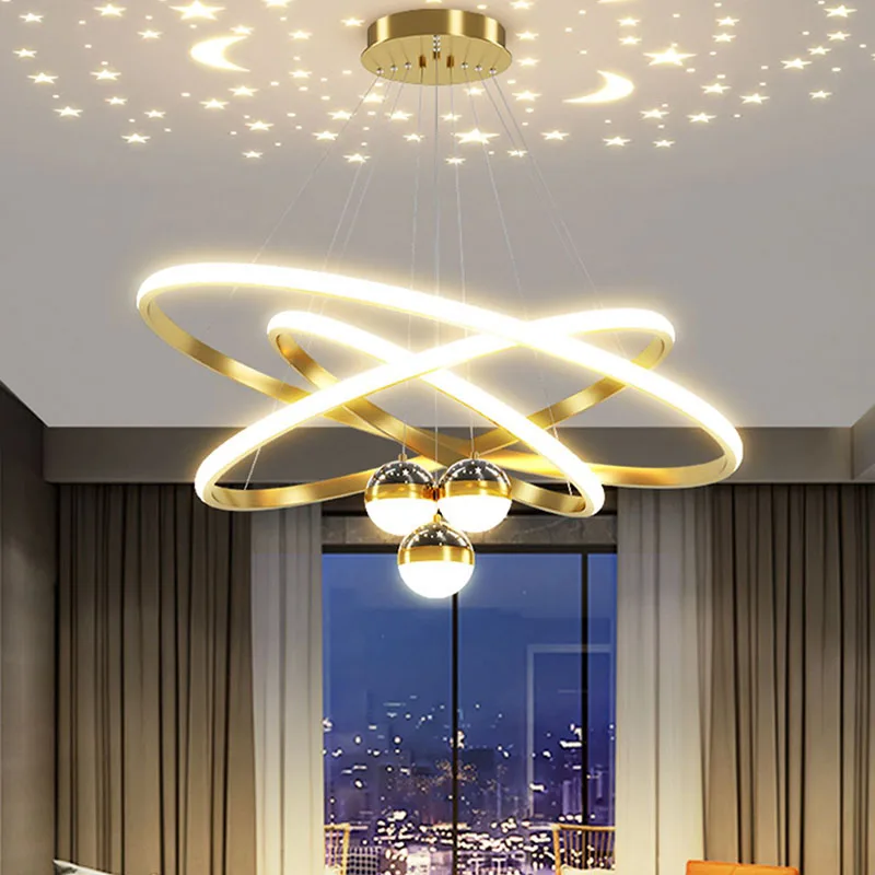 

Simple Chandelier Modern Lighting Ceiling Lamp Celebrity Luxury Nordic Chandelier with Dining Room Luminaria Home Decor