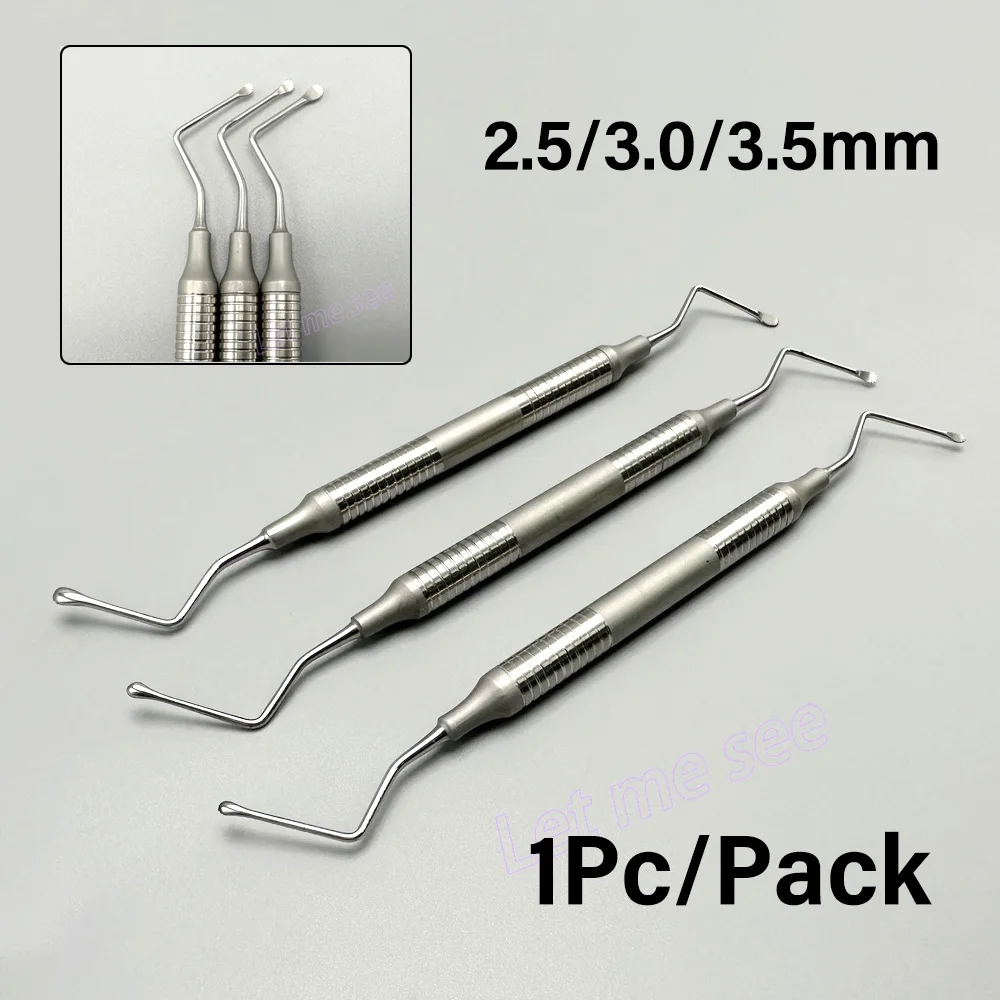 Dental Jagged Curette Periodontal Lucas Bone Curettes Stainless Steel Implant Serrated Surgical Instrument Tools