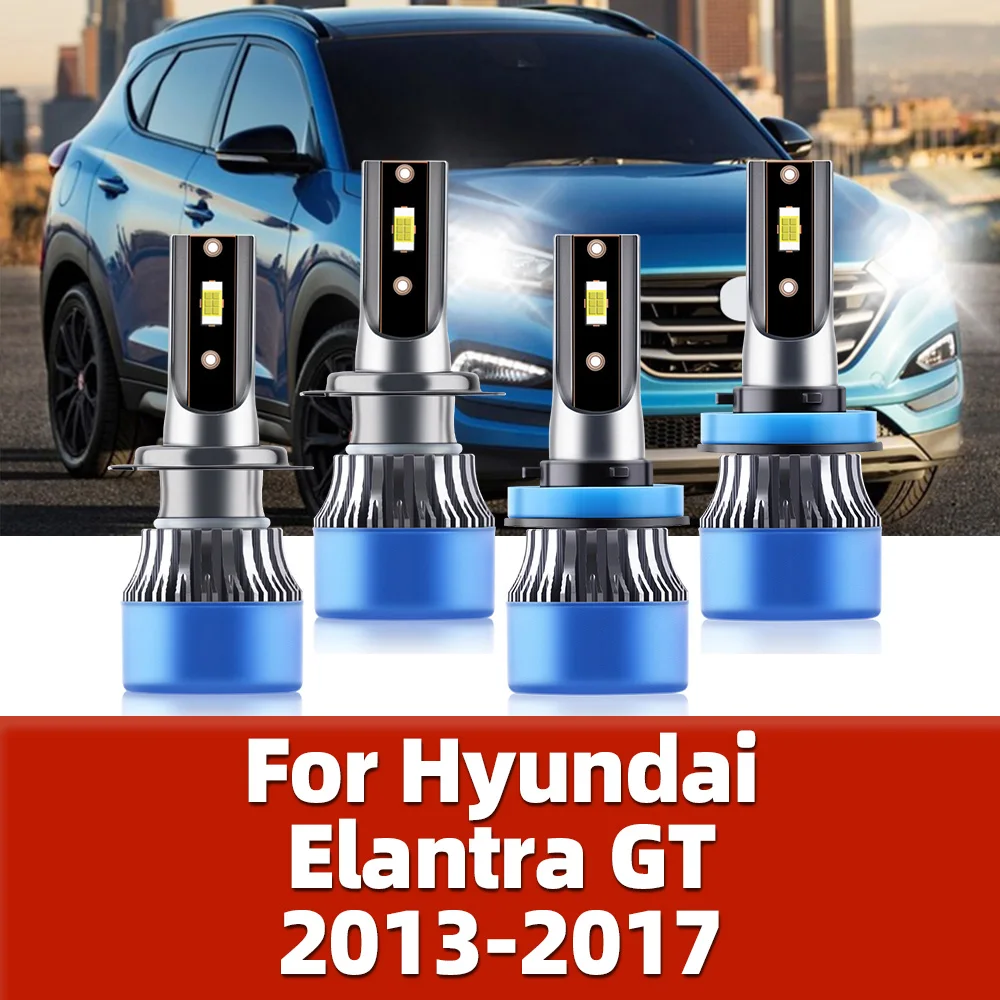 

Super Power 15000LM Automotive Led CSP Bulbs 110W Headlight with Fan Cooling 12V For Hyundai Elantra GT 2013 2014 2015 2016 2017