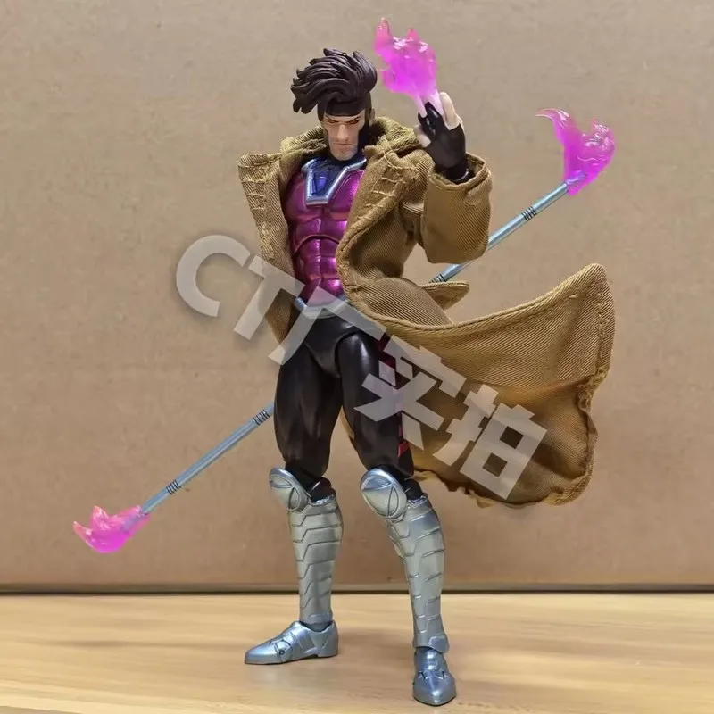 En Stock Ct juguetes Gambit figura Mafex 131 x-men Wolverine Shf figura de acción de Anime estatua modelo niños juguete regalo personalizado