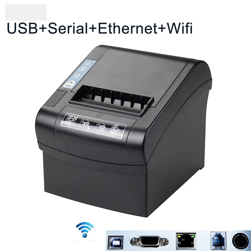 NETUM Populaire ticket thermische pos-printer 80 mm thermische printer Ontvangst WIFI thermische printer