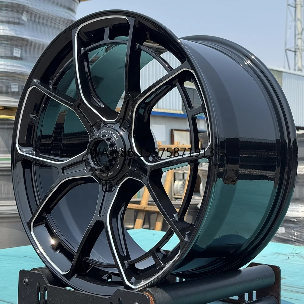 

19 20 21 22 23 24Inch Forged Racing Car Wheels Custom Monoblock Wheels 5x112 6061-T6 Alloy Central Lock Wheels