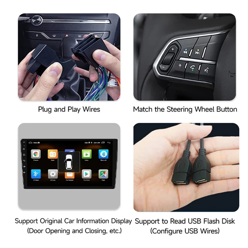 

For Chevrolet Spark Beat 2015 - 2018 Car Radio Multimedia Video Player Navigation Stereo GPS Android14 wireless Carplay DSP