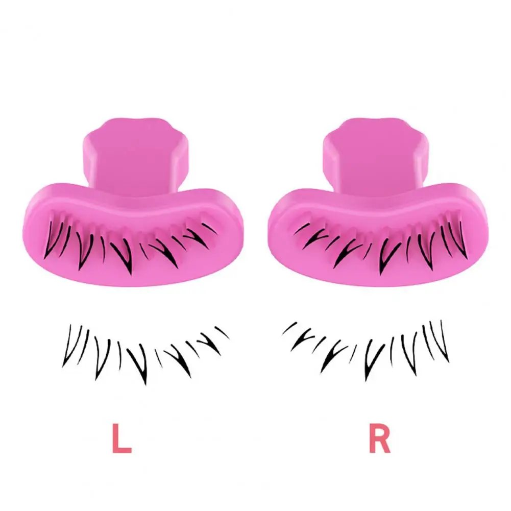 Quick Easy False Lashes Application False Lashes Stamp Effortless Eye Makeup Reusable False Eyelashes for Natural for Makeup