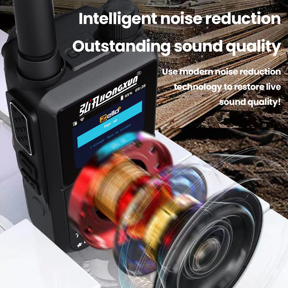 جهاز اتصال لاسلكي HX T88 Zello 5000 كجم 4G LTE POC شبكة GPS محمولة في اتجاهين FM معالجة للتغطية العالمية للراديو Advantas #4