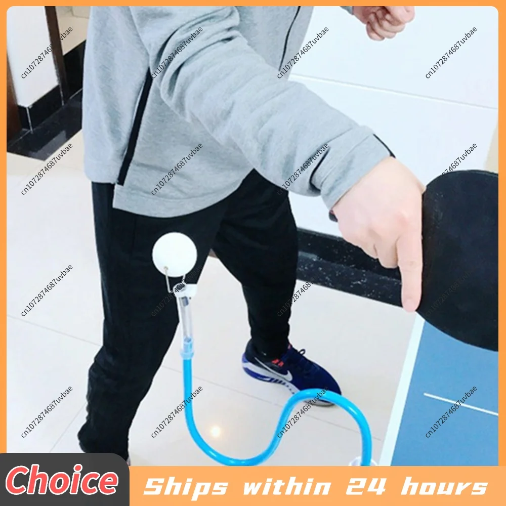 Table Tennis Ball Trainer Ping Pong Training Robot Rapid Rebound Ping Pong Robot Trainer with Table Clamp for Exercise