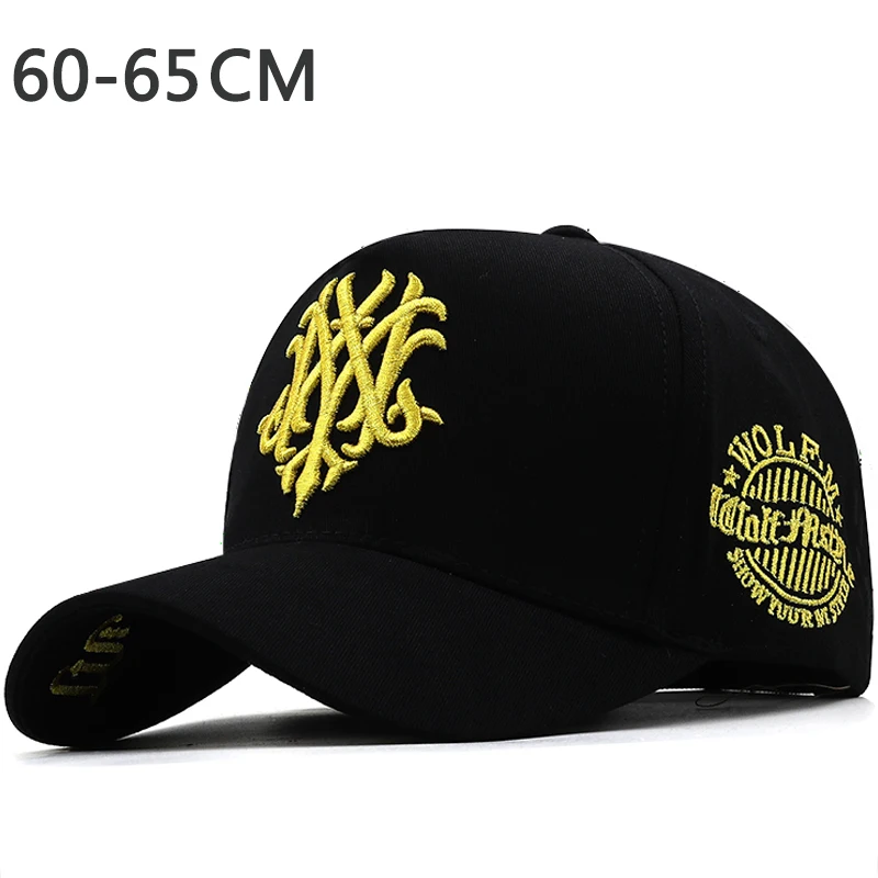 

40 Styles Autumn and winter Big Head Man Women Plus Size Baseball Cap Adult Outdoors Cotton Large Snapback Hat 56-60CM 60-65CM