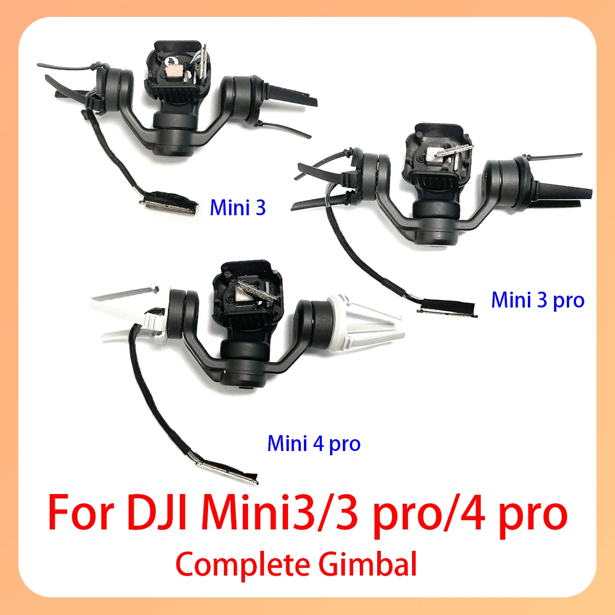 

Original factory min3/min3pro/min4pro PTZ assembly motor without camera replacement requires calibration for DJI min3 series