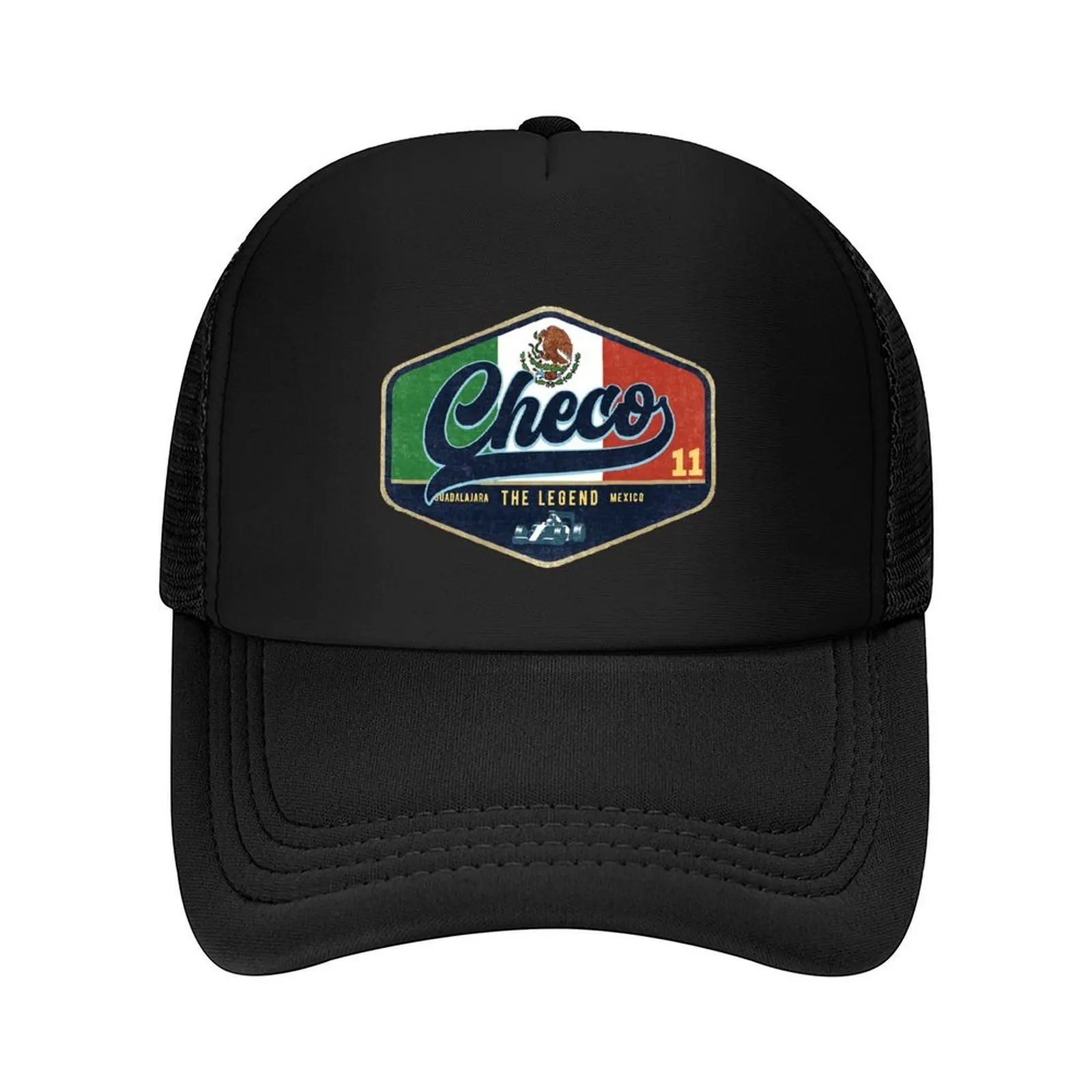 

Checo Perez Mexico Racing Badge Baseball Cap Beach Outing Luxury Man Hat Rave Kids Hat Girl Men's