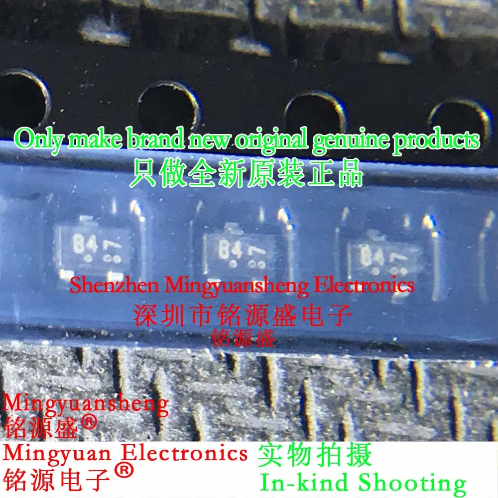 

Mingyuan Sheng Brand New Original Genuine Bat54Wt1G Bat54Wt1 Bat54 Silkscreen Printing Code B4 Package Sod-323 Schottky Diode and Rectifier 30V 200Mw Diode (1-100Pcs)