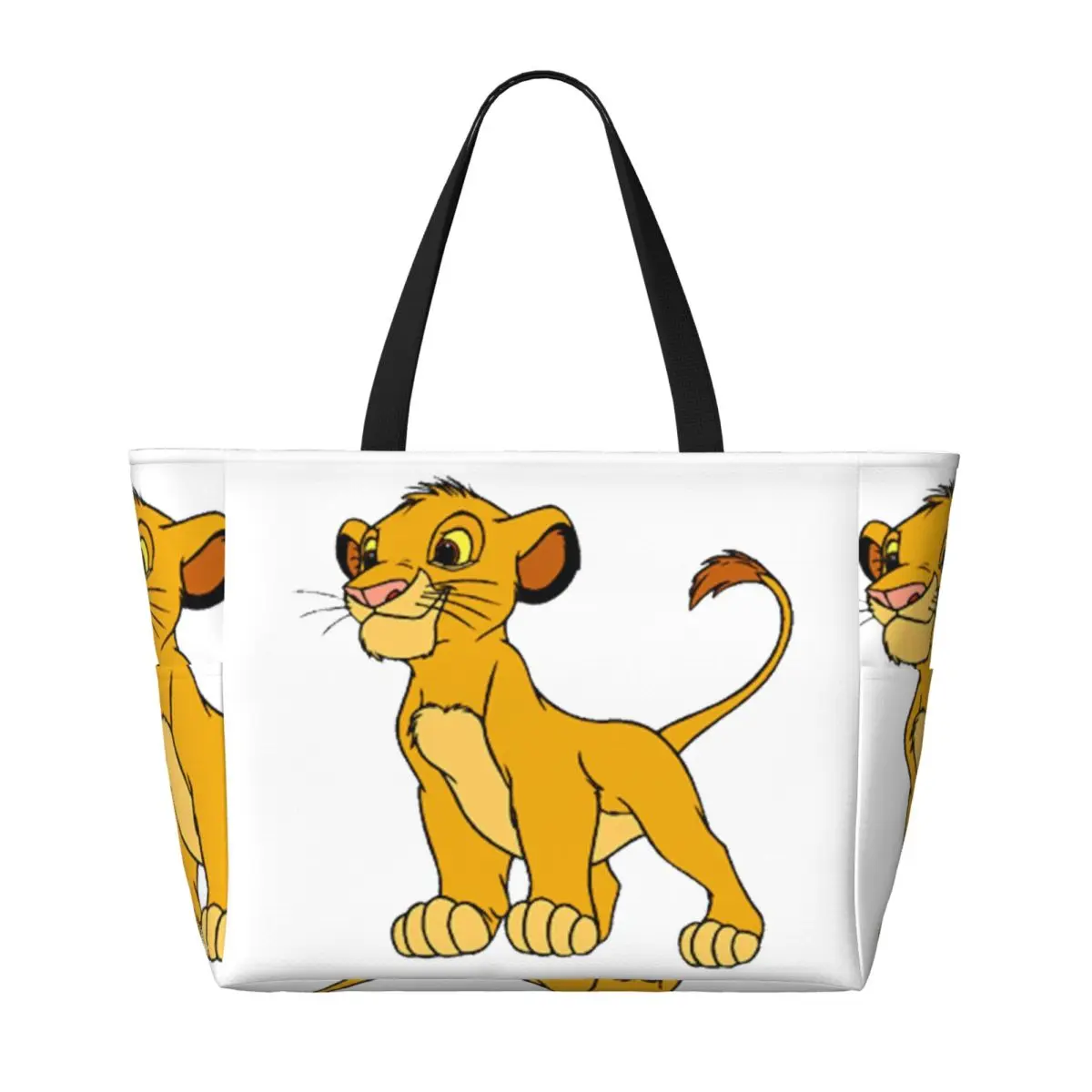 Babe Lion Beach Tote Bag Deporte Gimnasio Yoga Duffle Bolso grande Bolso de viaje para mujer Bolsa de fitness