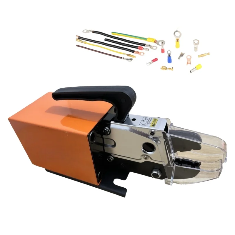 Pneumatic Terminal Crimping Tool with Dies 0.25-10mm2 Pneumatic Chipping Tools Crimping Machine