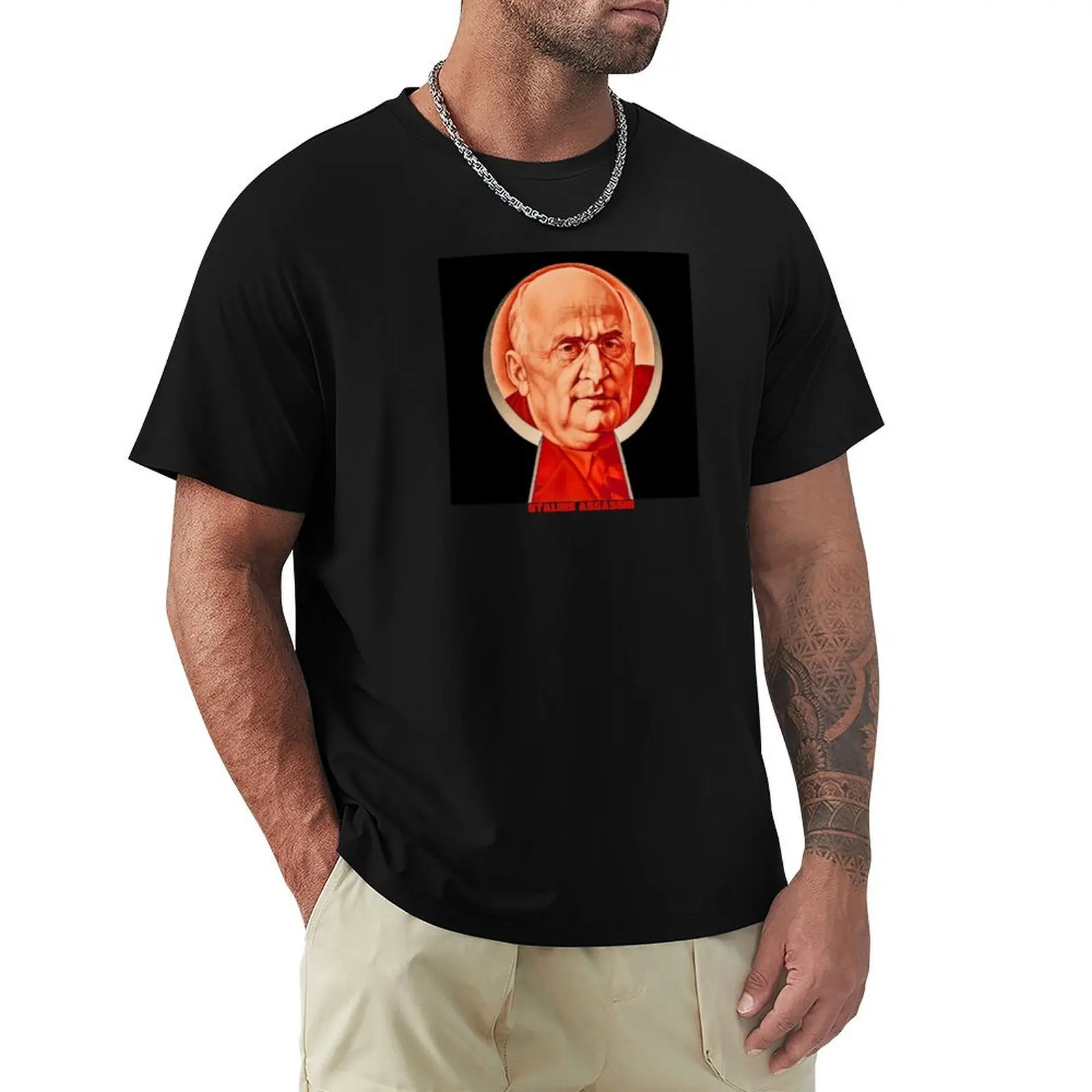 

Stalin's Assassin  Lavrentiy Beria T-Shirt Outdoor Working T-Shirt