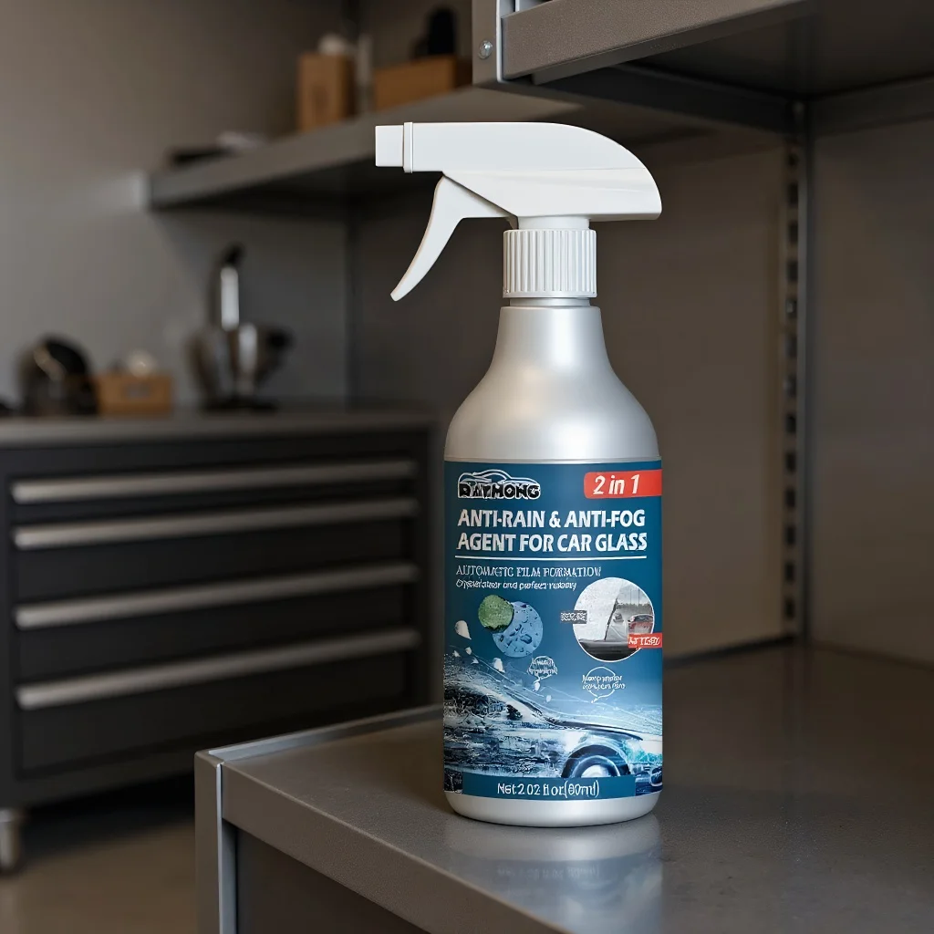

Car Glass Rainproof Coating, Easy Apply Hydrophobic Water Repellent for Windshield, Clear Anti-Fog Car Accessories