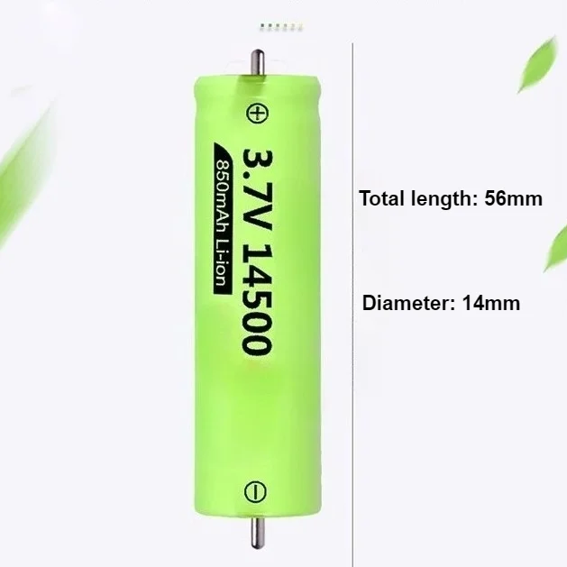 3.7V 850mAh Li-Ion Shaver Battery for Panasonic ES-ST21 ST23 ST25 SE27 ST29 ST37 ST39 ES-GA21 GA20 GA40 ERT3 ES-LV65 LV94 LV95