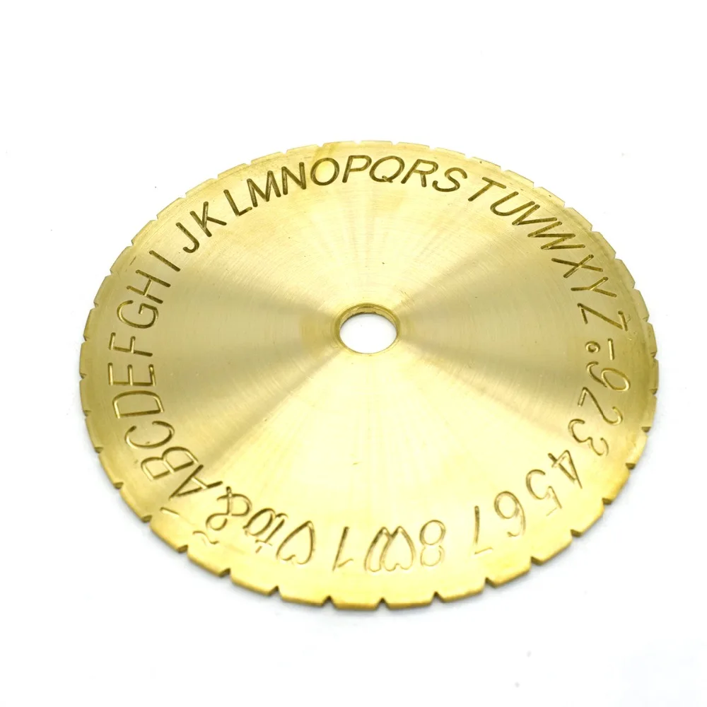 Ring Engraving Font Jewelry Carving Font Tools Ring Engraver Plate With Letter Number Inside