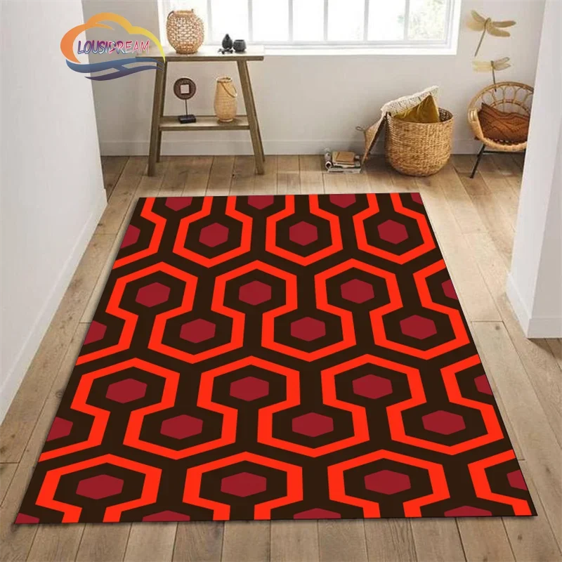 Geometric modern rug The shining background Carpet Overlook Hotel area rug,Horror Gift Rug Living room bedroom decorative carpet