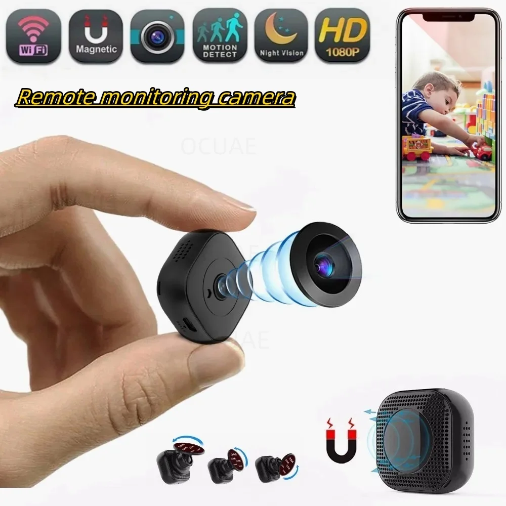 

Wireless Wifi Remote Monitor 1080P HD Mini Camera Micro Camcorder Smart Home Infrared Night Version Motion Detection Espia Cam