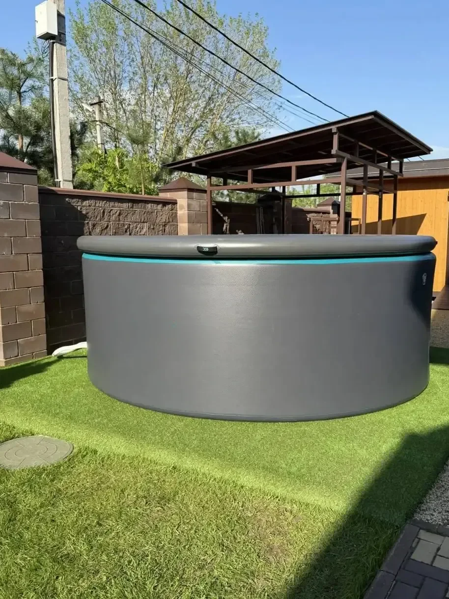 Custom Logo and Size Adult Above Ground Pool Large Family Backyard Inflatable Swimming Pool Commercial Children Fun Water Park