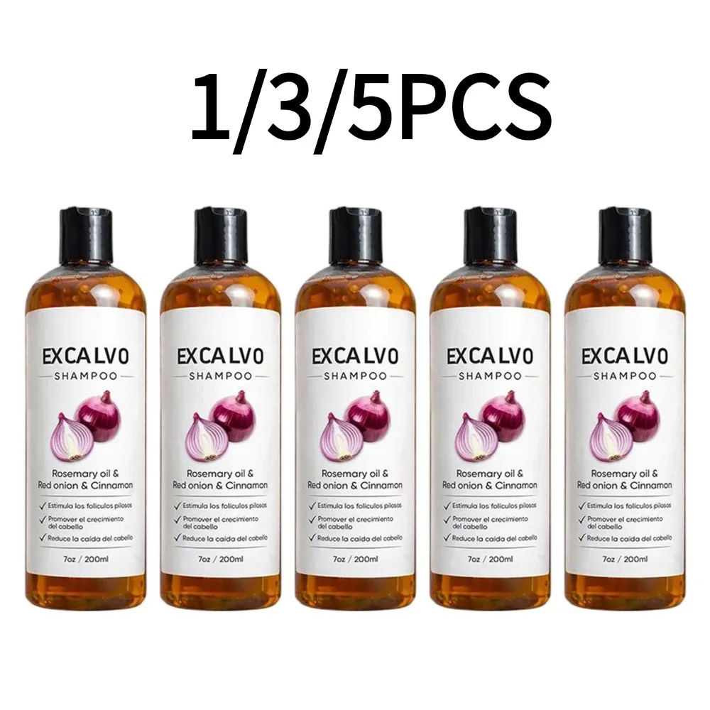 

Anti Hair Loss Shampoo Rosemary Oil Red Onion Cinnamon Formula Stimulates Follicles Reduces Hair Fall Thickening Hair Care 200ml