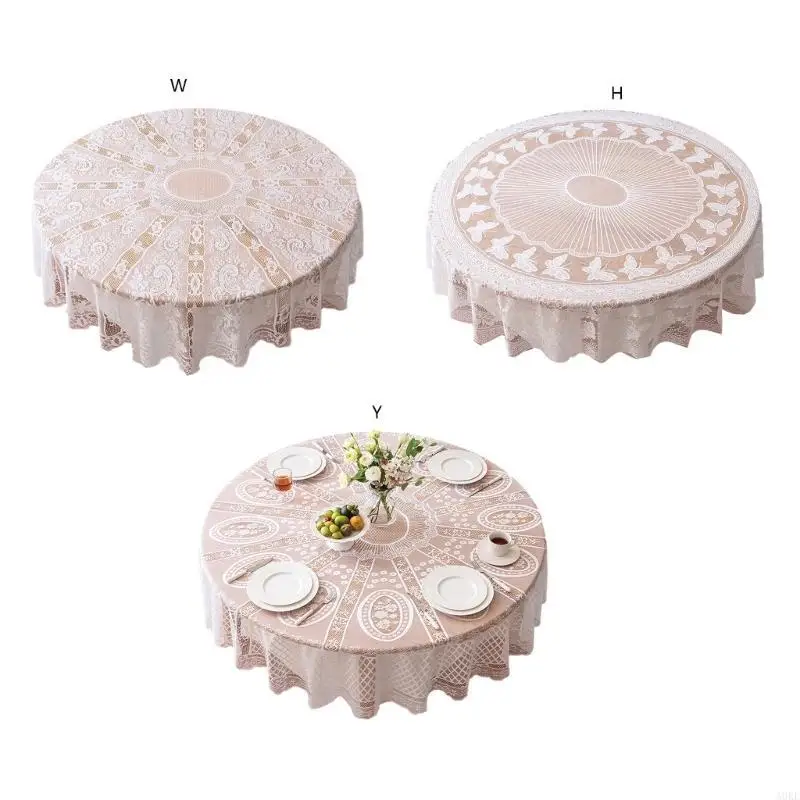 A0KE Lace Tableclot…