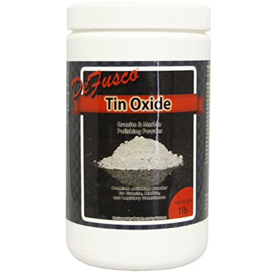 

Tin Oxide Polishing Compound - Granite and Marble Polish Powder for Lapidary Minerals and Other Gemstones - 1lb