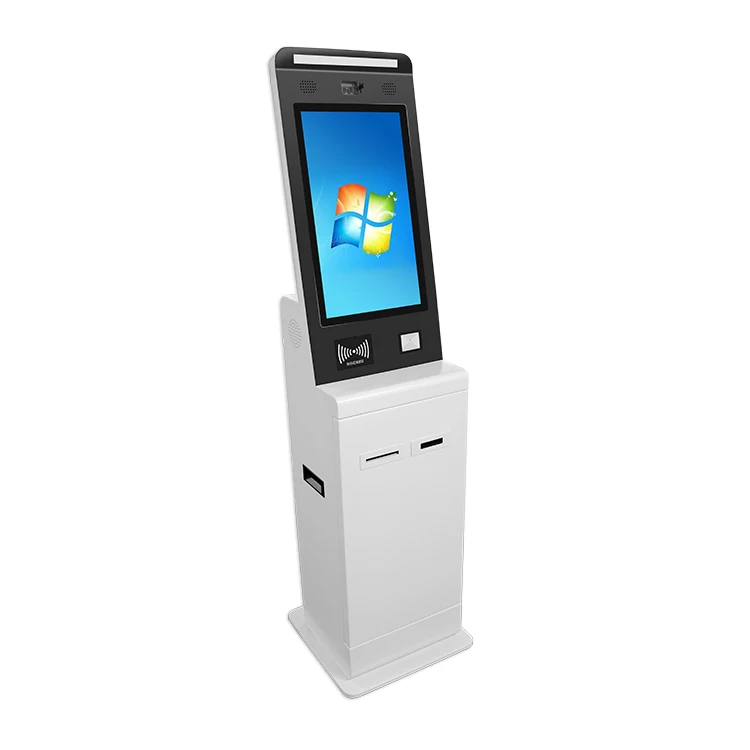 Taiyun 24 Inch Touch Screen Interactive Hotel Self Service Check in Kiosk
