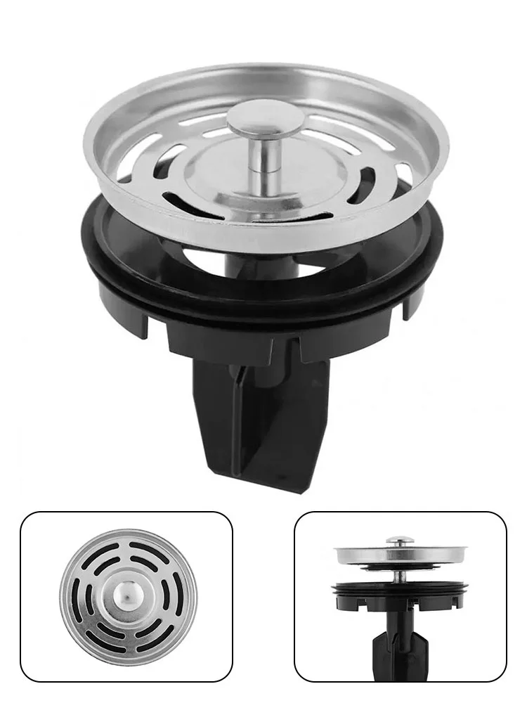 Food Waste Disposer Filter Removable Sink Splash Guard Equipped With A Splash-Proof Cover, Which Can Effectively Prevent Water S