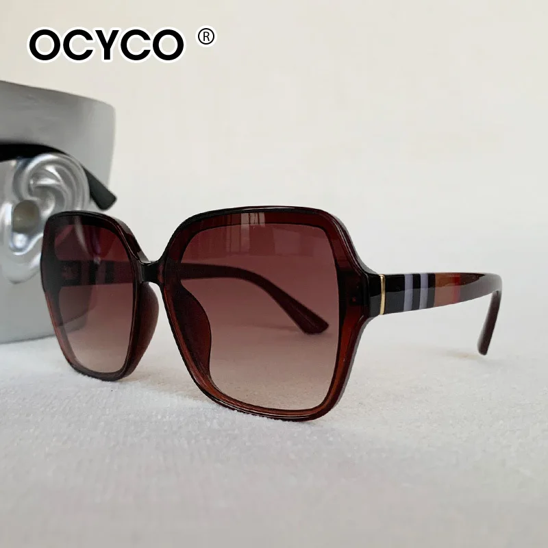 Vintage Großrahmige Quadratische Sonnenbrille für Männer und Frauen Luxusmarke Punk Sonnenbrillen UV400 Fahrbrillen Mode Outdoor-Brillen – Detail 8