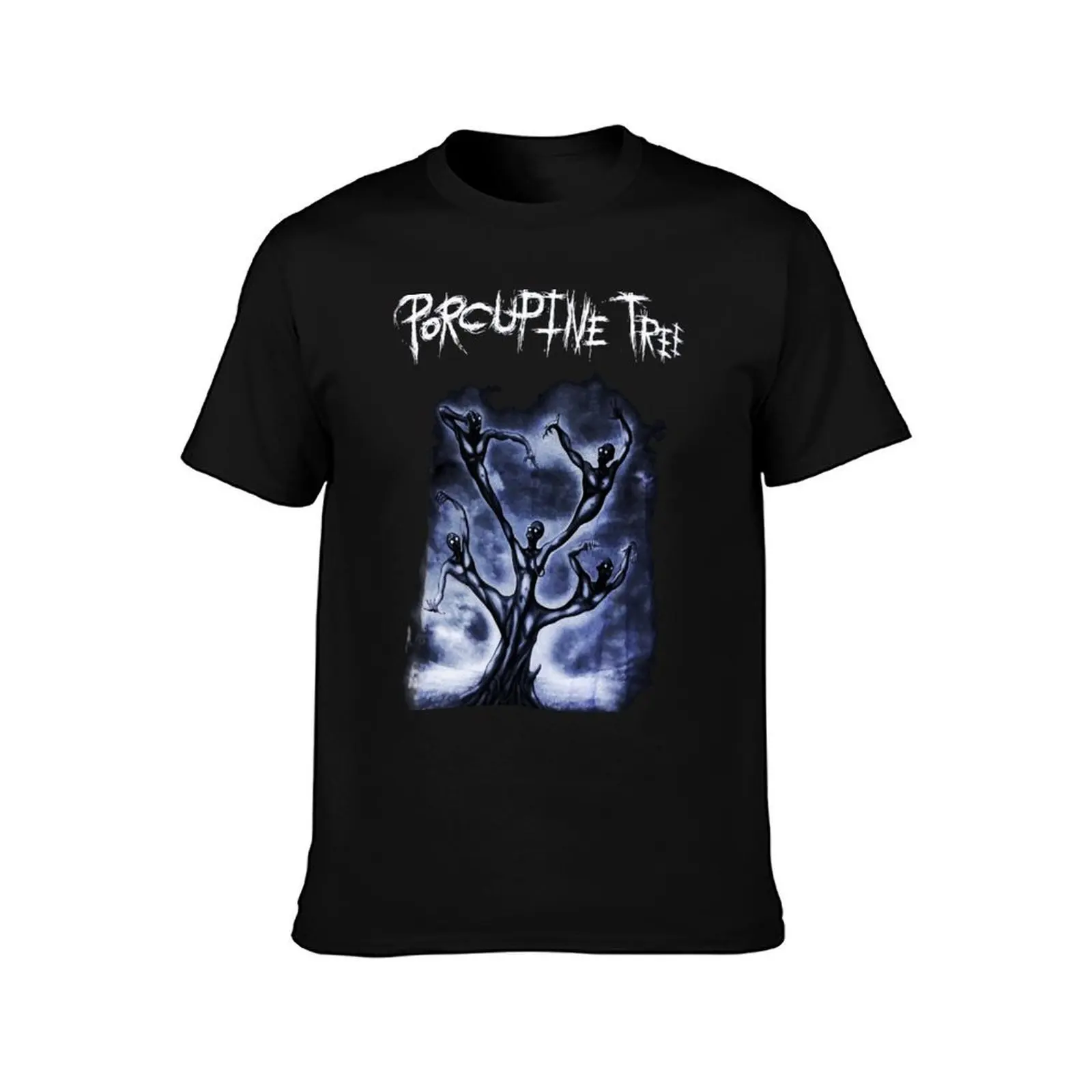 Porcupine Tree music Rock and heavy metal logo Ecelna T-Shirt, Summer Casual Cotton Tee, Oversized Streetwear Tops, 100% Cotton