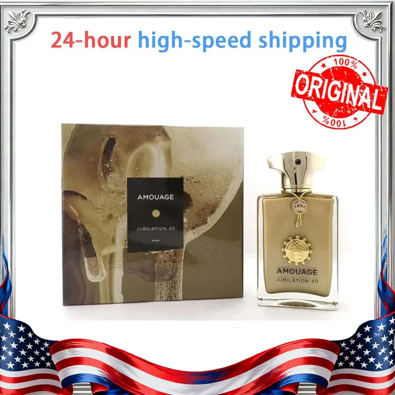 

Новый 100 мл Amouage Jubilation 40 мужских парфюмерных парфюмерных спреев 100 мл парфюмерные подарки для женщин