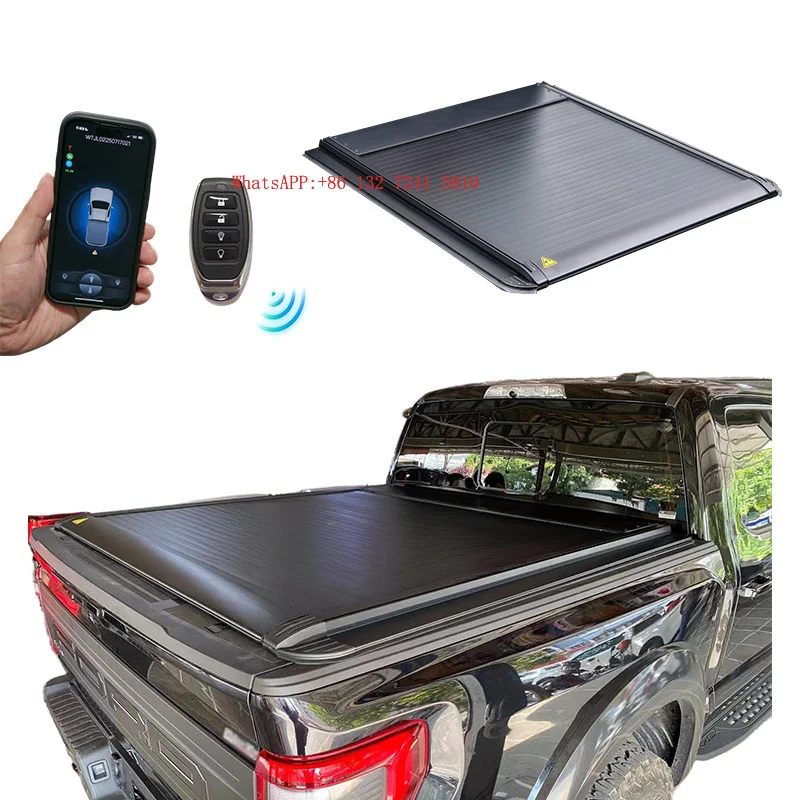 Low Profile Roller Lid Electric Truck Hard Bed Rolling Tonneau