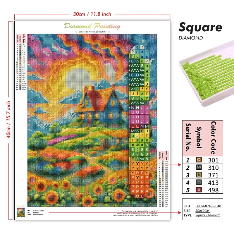 Diamond Painting Cardcaptor Sakura Cartoon Characters Diamond Mosaic Handmade Art Exquisite Creative Gift Home Decoration